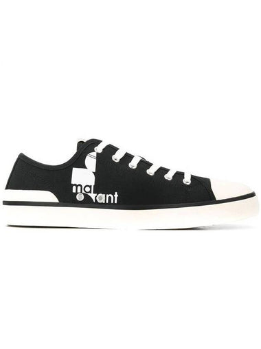 Men's Binkoo Low Top Sneakers Black - ISABEL MARANT - BALAAN 1