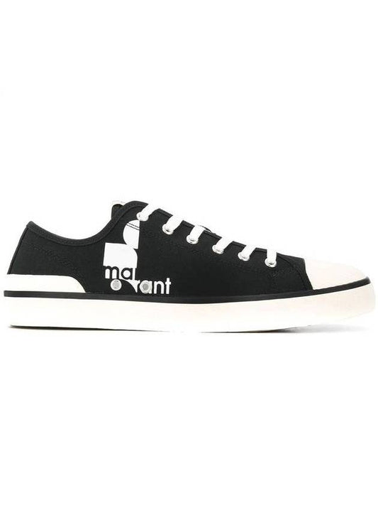 Men's Binku Low Top Sneakers Black - ISABEL MARANT - BALAAN.