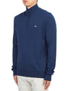 Knit Kian Zipped Sweater GMKW09326 O341 Men's Kian Zipped Golf Sweater - J.LINDEBERG - BALAAN 3