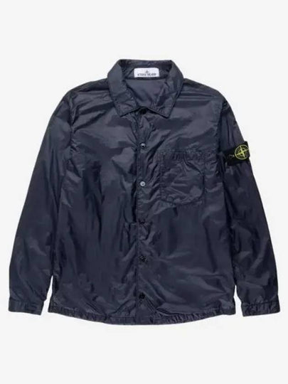 Garment Dyed Micro Yarn Primaloft Jacket Navy - STONE ISLAND - BALAAN 2