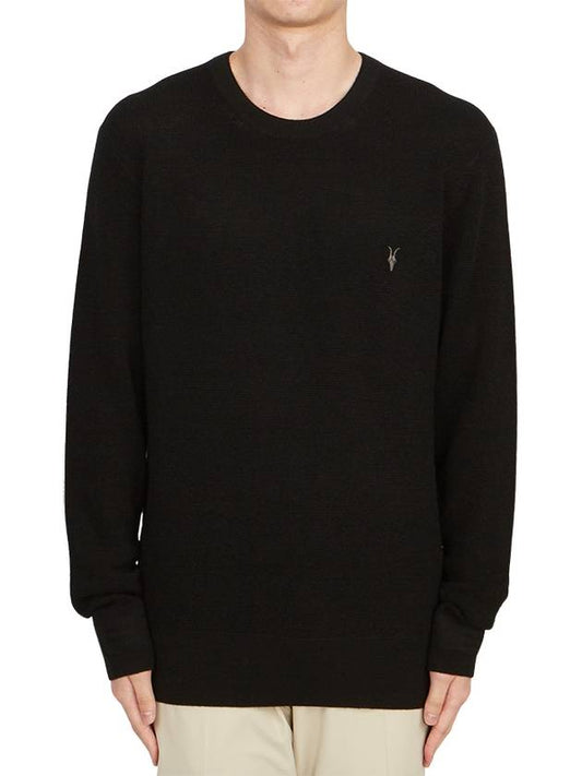 Aiba Men's Knit MK034P BLACK - ALLSAINTS - BALAAN 1