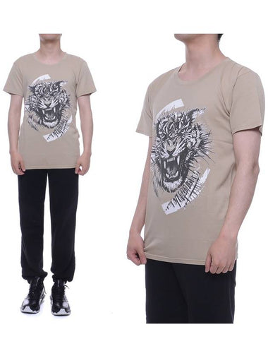 Men's Short Sleeve TShirt S6HJ601I605_107 - BALMAIN - BALAAN 1