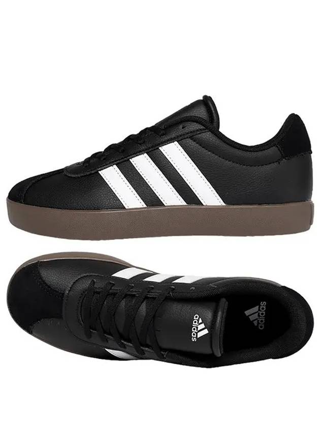 Kids VL Court 3.0 Sneakers Core Black - ADIDAS - BALAAN 7