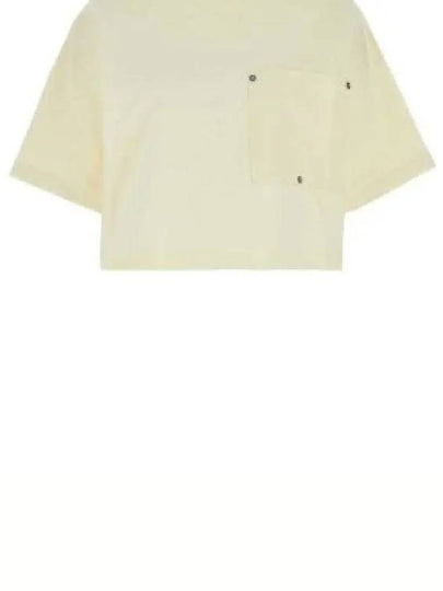 Crew Neck Pocket Short Sleeve T-Shirt White - BOTTEGA VENETA - BALAAN 2