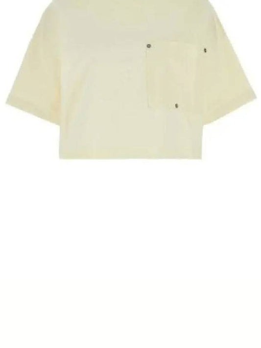 Crew Neck Pocket Short Sleeve T-Shirt White - BOTTEGA VENETA - BALAAN 2