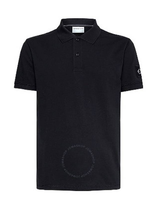 Calvin Klein Badge Cotton Polo Shirt, Size X-Large - CALVIN KLEIN - BALAAN 1