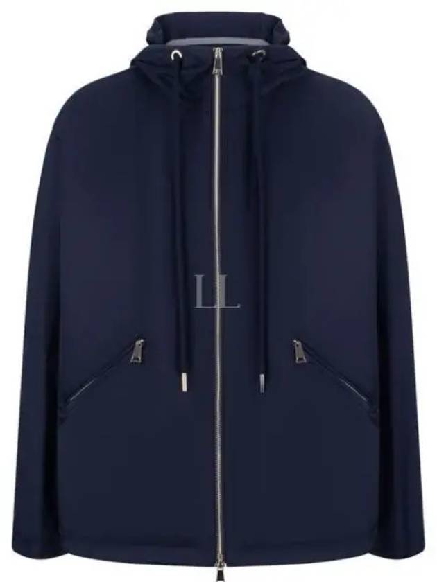 Cassiopea Zip Up Hoodie Blue - MONCLER - BALAAN 2