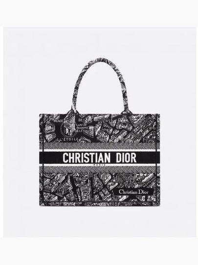 Plan Paris Medium Book Tote Bag - DIOR - BALAAN 2