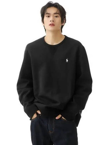 Double knit sweatshirt black - POLO RALPH LAUREN - BALAAN 1