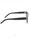 Cat eye sunglasses SLM127 F black silver YSL logo - SAINT LAURENT - BALAAN 3