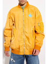 One Life Bomber Jacket Orange - DSQUARED2 - BALAAN 8