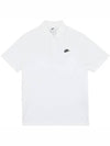 Club short sleeve PK shirt white - NIKE - BALAAN 3