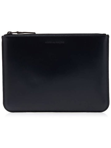 Logo clutch bag SA5100VB BLACK - COMME DES GARCONS - BALAAN 1