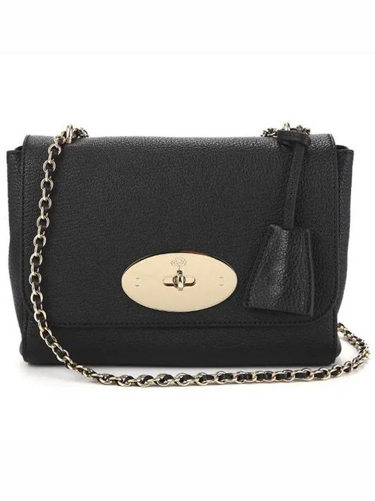 Lily Small Classic Chain Shoulder Bag Black - MULBERRY - BALAAN 2