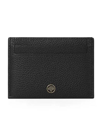 Continental Classic Small Grain Leather Card Wallet Black - MULBERRY - BALAAN 2