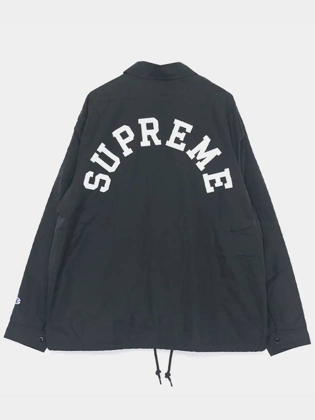 Champion Collaboration Coach Men s Jacket SS24J64 BLACK - SUPREME - BALAAN 2