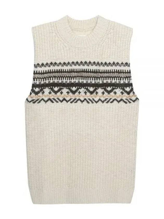 Gresley PU1938 22A078E KAEC Jacquard Wool Sweater - ISABEL MARANT - BALAAN.