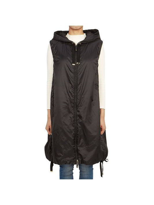 Greengi Padded Vest Black - MAX MARA - BALAAN 1