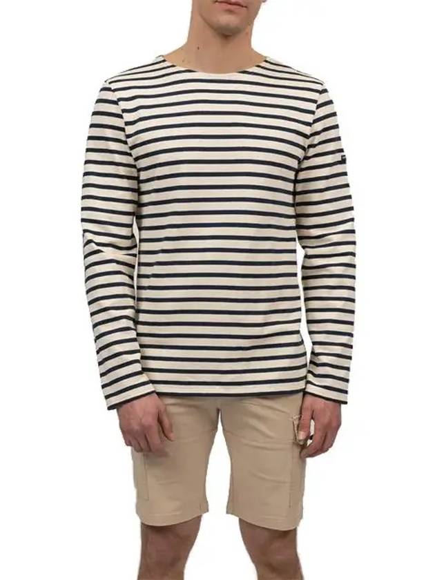 Meridien Modern 0407 I Long Sleeve TShirt Striped - SAINT JAMES - BALAAN 1