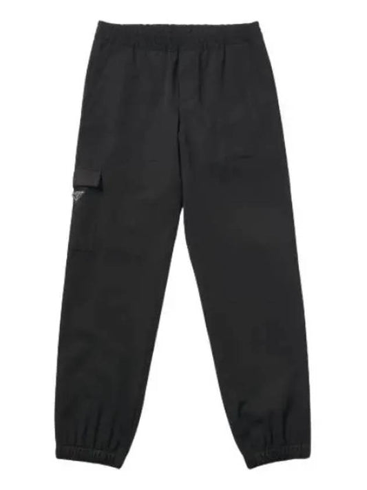 Pantalon Ditegrio Logo Pants Black - PRADA - BALAAN 1