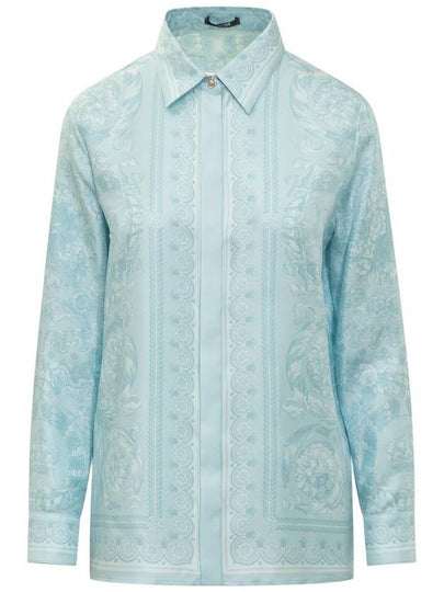 Shirt 10013601A101415U940 PALE BLUE - VERSACE - BALAAN 2