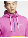 01CW0313600Club Half Zip Up Hooded TshirtPink Purple Yellow - NIKE - BALAAN 5