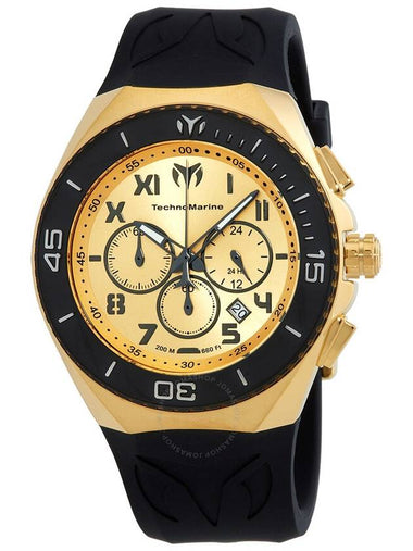 Technomarine Manta Quartz Gold Dial Men's Watch TM-220017 - TECHNOMARINE - BALAAN 1