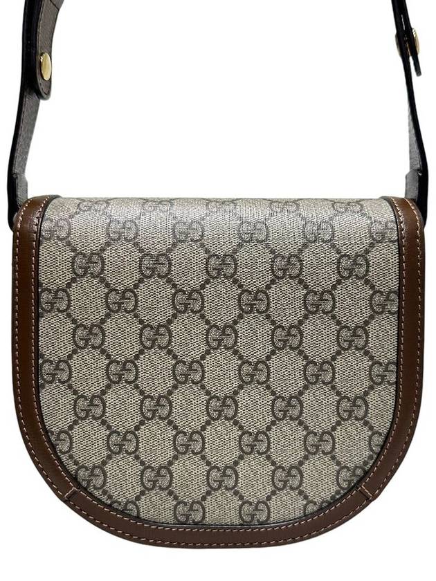 760191 Horsebit 1955 round mini shoulder bag - GUCCI - BALAAN 4