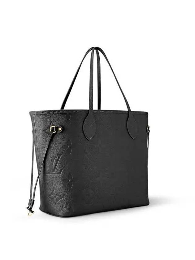 Neverfull MM Monogram Empreinte Tote Bag Noir - LOUIS VUITTON - BALAAN 3