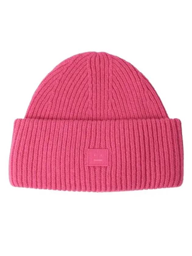 Small Face Logo Beanie Pink - ACNE STUDIOS - BALAAN 3