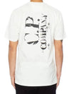 30/1 Jersey Relaxed Graphic Short Sleeve T-Shirt White - CP COMPANY - BALAAN 6