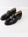 CC Logo Moccasin Patent Enamel Loafers Black - CHANEL - BALAAN 2