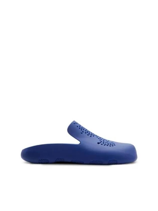 Stingray perforated slider slippers blue - BURBERRY - BALAAN 2