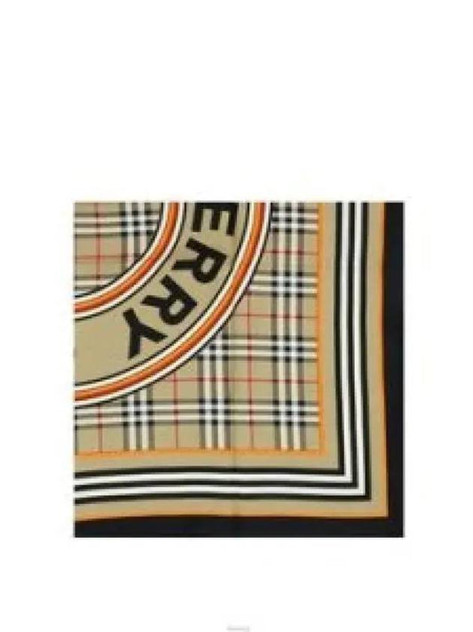 Montage Print Silk Square Scarf Archive Beige - BURBERRY - BALAAN 2