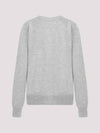 Keve Face Wool V-neck Cardigan Grey - ACNE STUDIOS - BALAAN 3