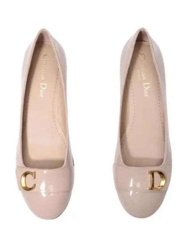 C'est Patent Leather Ballet Flat Nude - DIOR - BALAAN 2