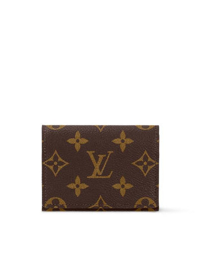 Enveloppe Carte De Visite Monogram Card Wallet Brown - LOUIS VUITTON - BALAAN 2