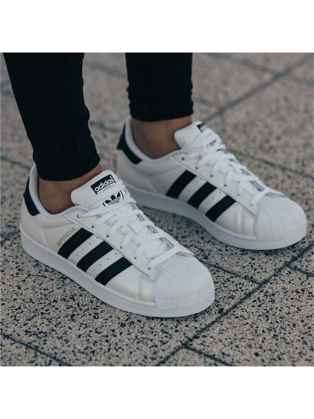 Original Superstar Low Top Sneakers White Black - ADIDAS - BALAAN 3