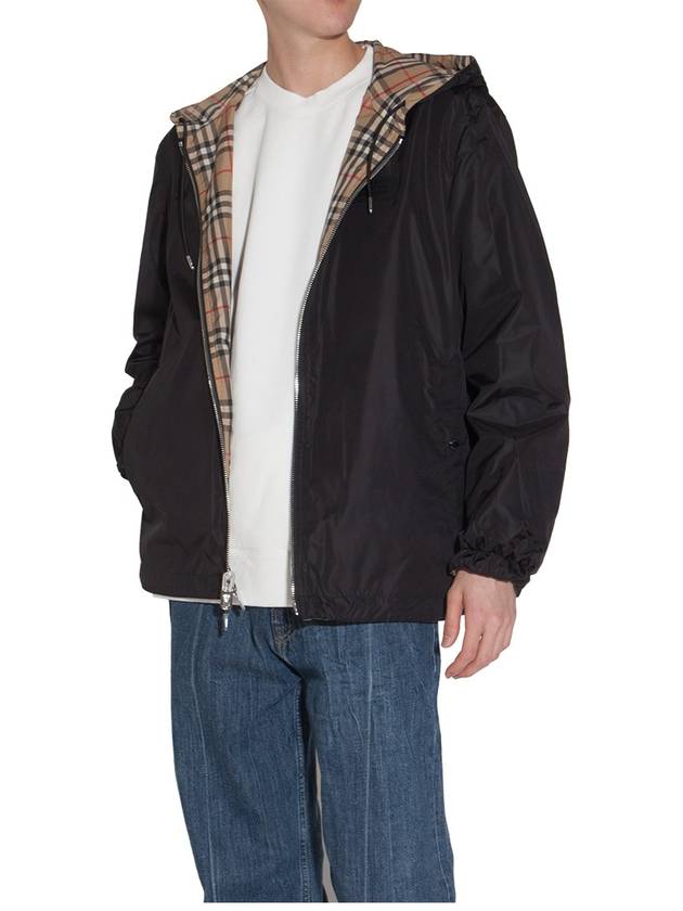 Reversible Vintage Check Hooded Jacket Archive Beige - BURBERRY - BALAAN 7