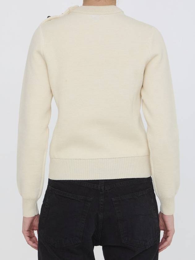 Sweater 34323804 725634 V4E00 9317 Beige - BOTTEGA VENETA - BALAAN 5