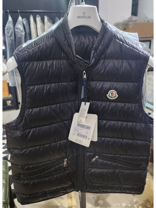 GUI Padding Vest 1A10700 53029 999 Black - MONCLER - BALAAN 1