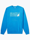 Fitness Motion Crew Neck Sweatshirt Royal Blue - SPORTY & RICH - BALAAN 2