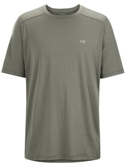 Men's Ionic Merino Wool Short Sleeve T-Shirt Green - ARC'TERYX - BALAAN 2