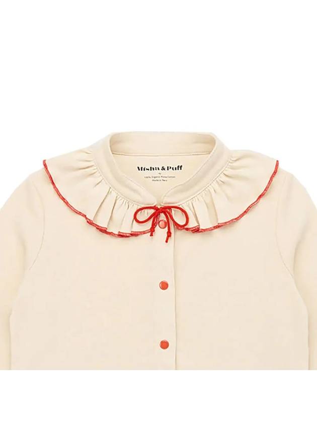 Kids Rowan Button T Shirt Ivory MP156098 298 - MISHA&PUFF - BALAAN 4