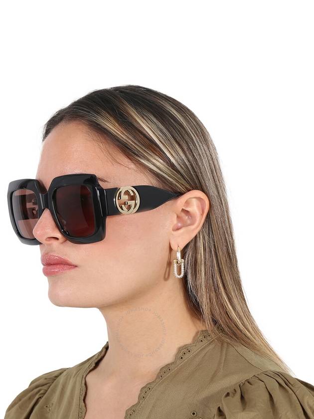 Eyewear Chain Square Frame Sunglasses GG1022S005 - GUCCI - BALAAN 3