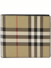 Check Halfwallet Beige - BURBERRY - BALAAN 2