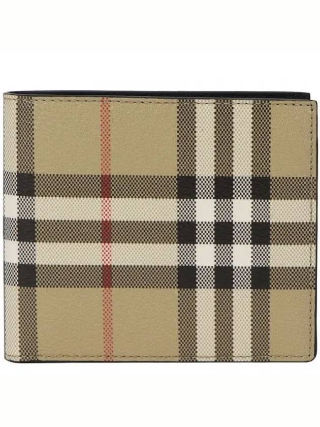 Check Halfwallet Beige - BURBERRY - BALAAN 2