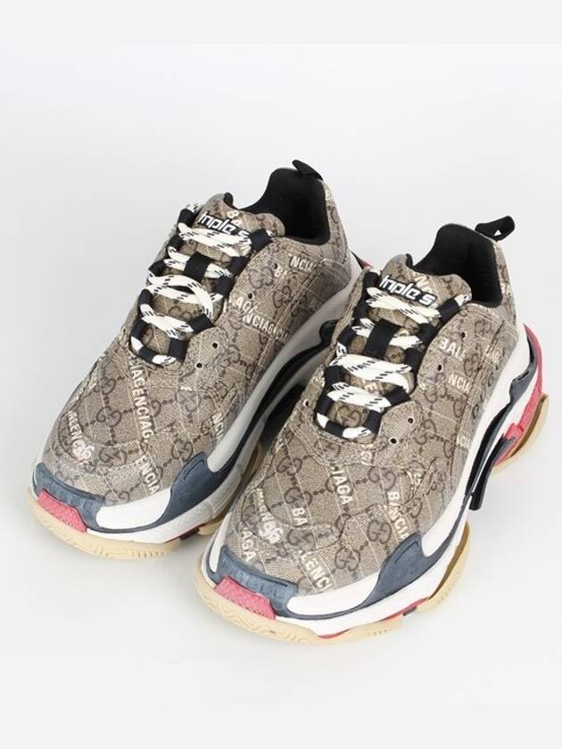 Gucci Hacker Ebony Triple S Sneakers 36 230 - BALENCIAGA - BALAAN 1