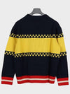 Men s Cotton Wool Intarsia Sweater 743127 XKDF5 4298 - GUCCI - BALAAN 2