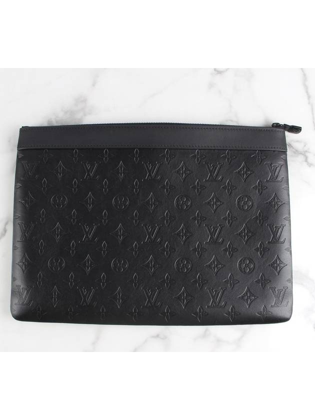 Pochette Shadow Clutch L - LOUIS VUITTON - BALAAN 3